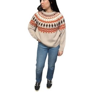Lowry’s Farm Fair Isle Nordic Pattern Sweater